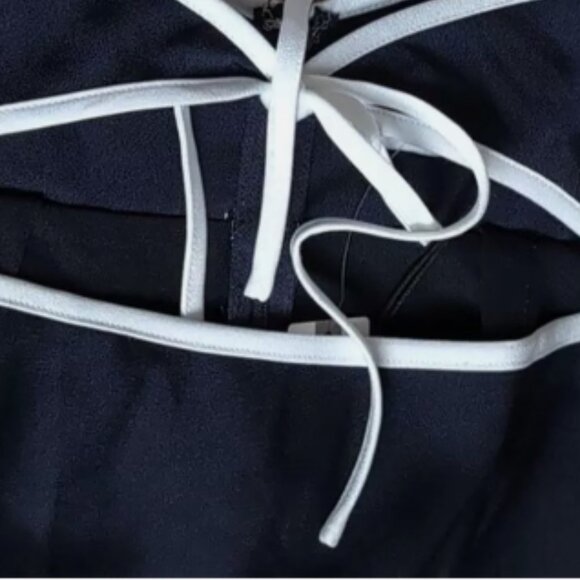 Brand New MISHA Ramira V-Neck Cutout Midi Dress - Picture 9 of 12